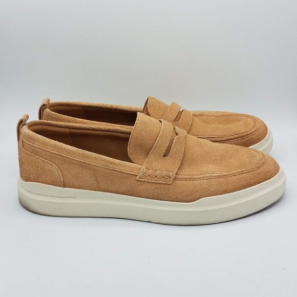 Cole Haan GrandPrø Rally Slip-on Penny Loafers Tan Mens 11.5 Shoes C36088 main image 5